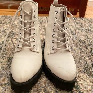White boots